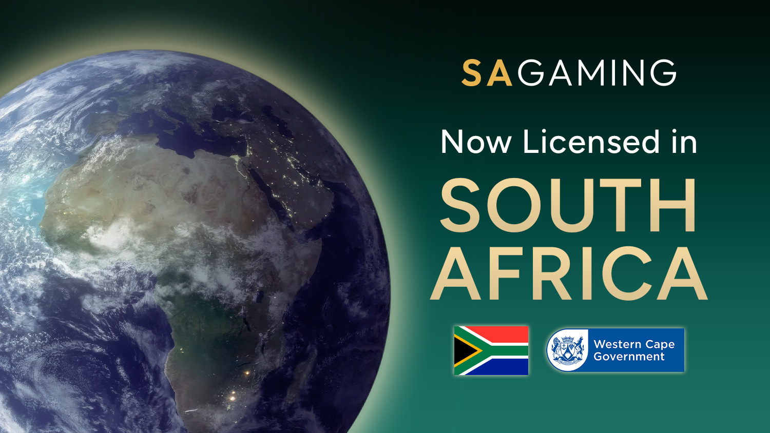 Estamos agora licenciados na África do Sul!